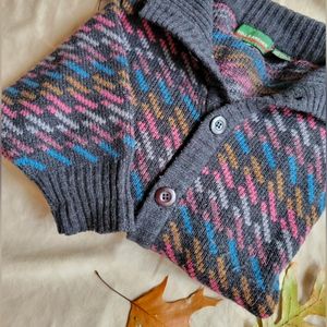 Hill and Archer Wool Cardigan